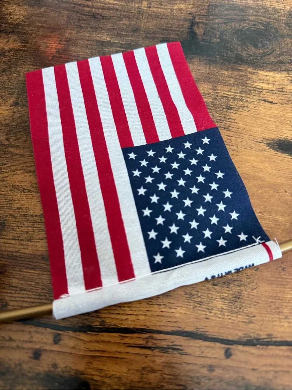 American Flag Handheld Party Flag - Red, White & Blue
